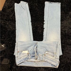Abercrombie & Fitch Light Blue Women's Jeans